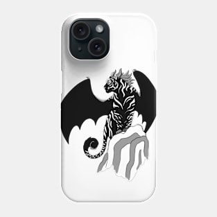 Winged Night Panther Tiger Phone Case