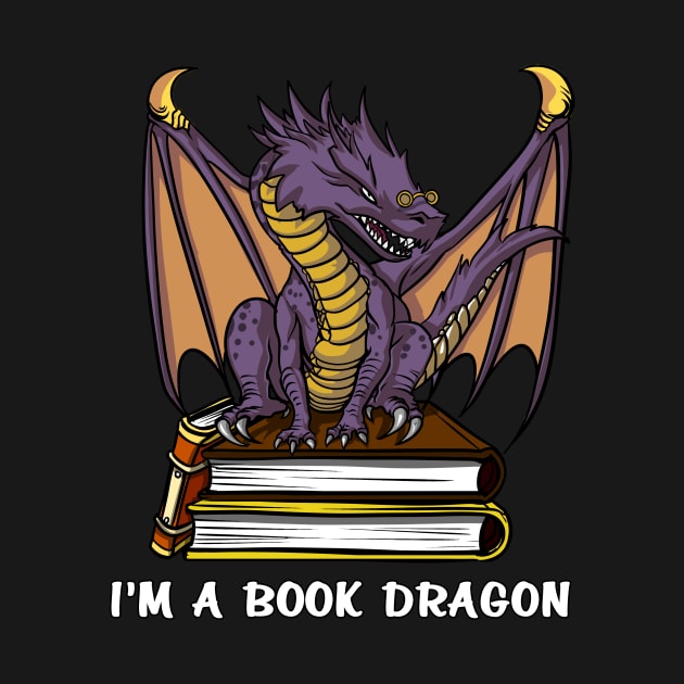 I Am A Book Dragon by underheaven