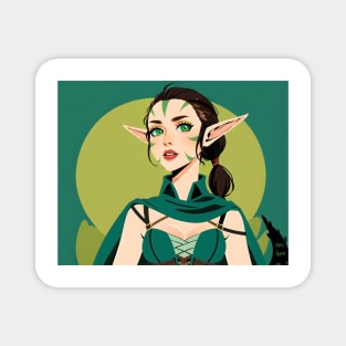 Nissa Revane  - Pop Art Planeswalkers Magnet