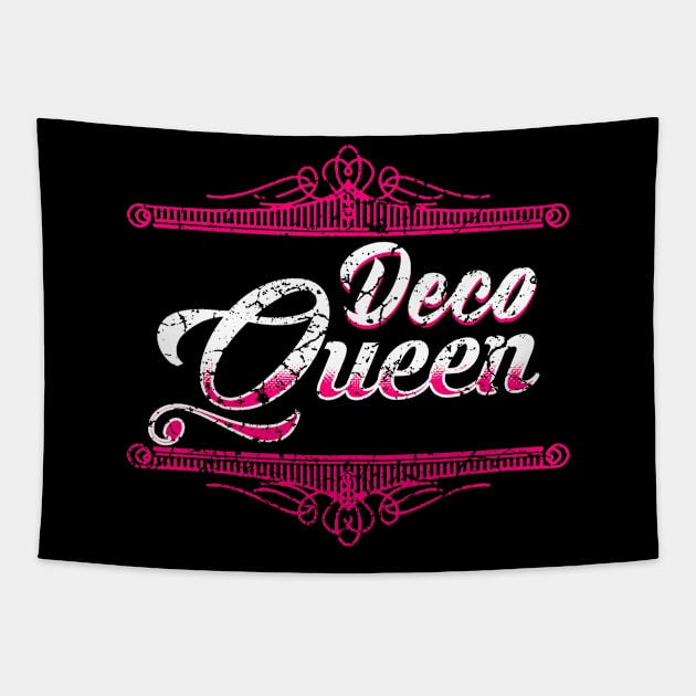 Deco Queen Tapestry by Mila46