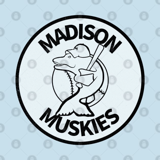 Defunct Madison Muskies Minor League Baseball 1983 by LocalZonly