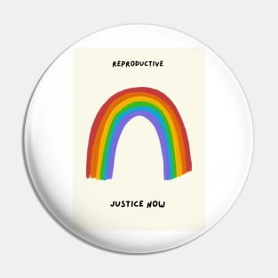 Reproductive Justice Now Pin