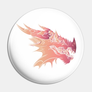 Dragon Head Gradient Pin