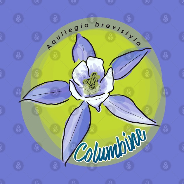 Blue Columbine by unclelindsey