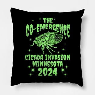 Minnesota Cicada Invasion 2024 - Minnesota Cicada Co-Emergence 2024 Pillow