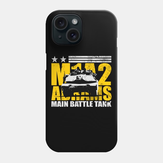 Army M1 Abrams (distressed) Phone Case by TCP