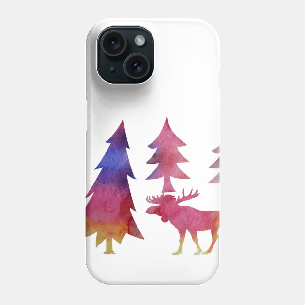 Moose Phone Case by TheJollyMarten