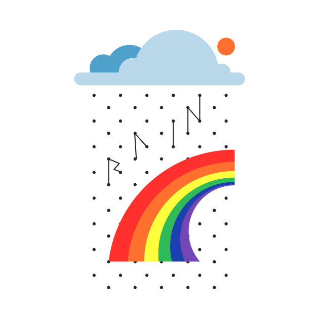 Rain Bow by Qalbi studio