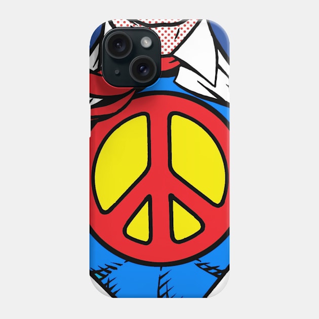 SUPER-PEACE Phone Case by ArlenSchumer