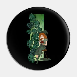 Eco Witch Pin