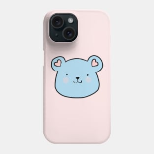 Bear Cub Azul Phone Case