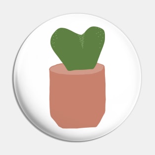 Pot plant- Heart suculent Pin