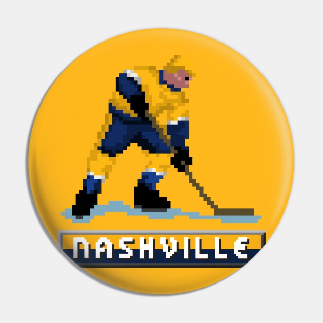 Nashville Hockey Pin by clarkehall