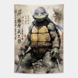 Vintage Japanese Ninja Turtle IV Tapestry