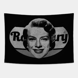 Rosemary Clooney Vintage BW Tapestry