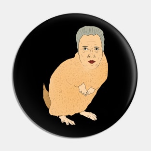 Chris Gopher Walken Pin