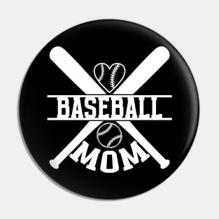 Baseball Mom Pin