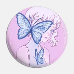 Truth, Tears and Butterflies Pin