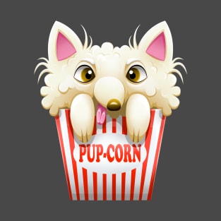 Pup-corn - Popcorn Dog T-Shirt