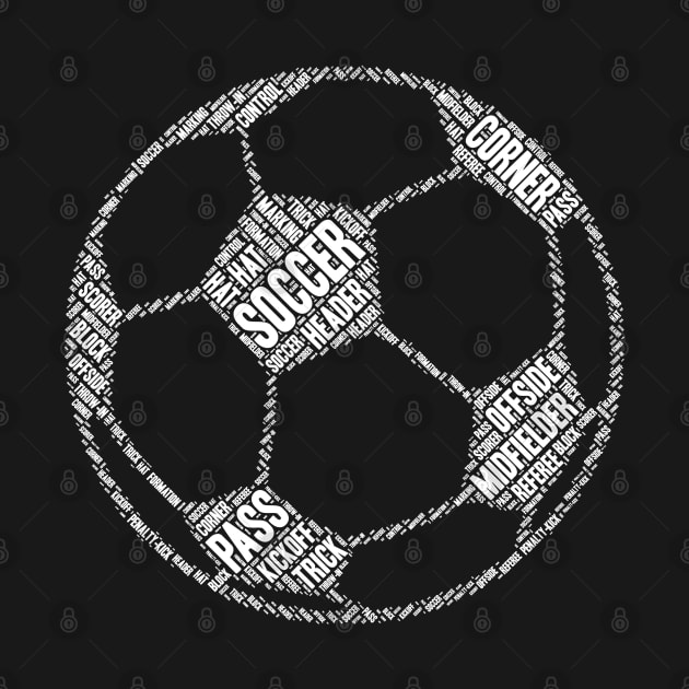 Soccer Ball Heart Boys Men Sports Gifts print by theodoros20