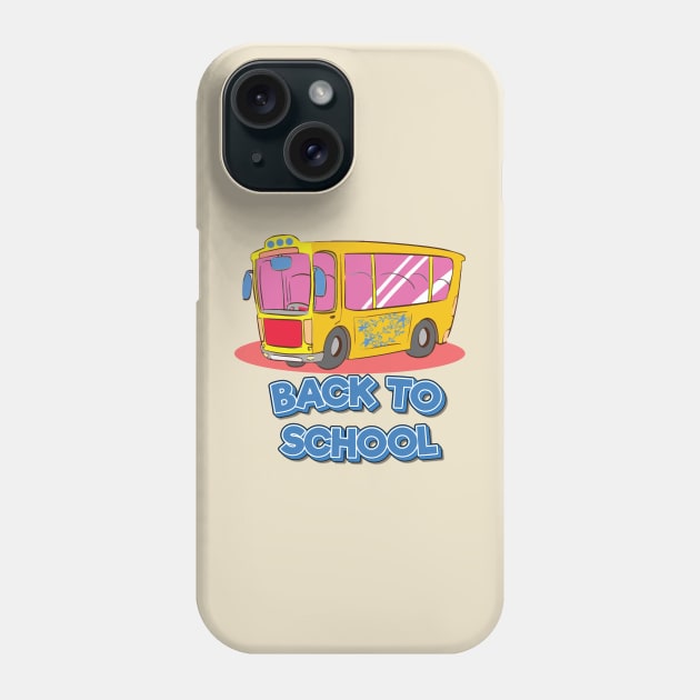BACK TO SCHOOL Phone Case by sonnycosmics