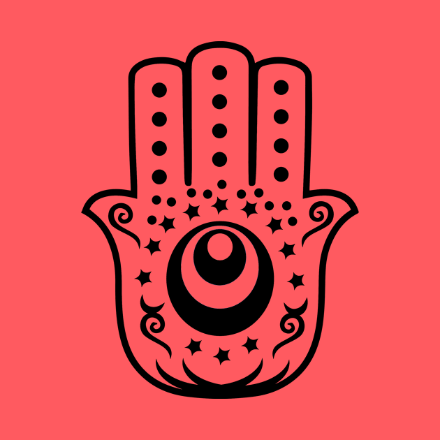 Hamsa Hand Evil Eye by livania