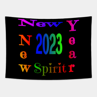 New year new spirit Tapestry