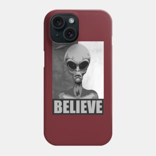 Believe (black/white version) Phone Case