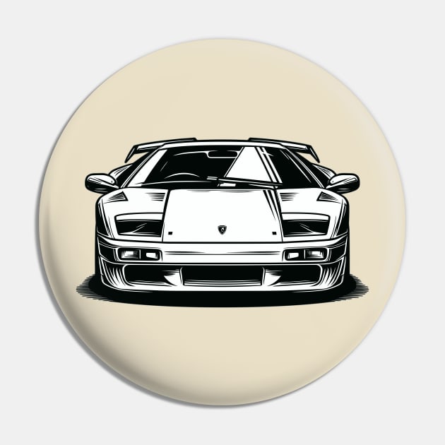 Lamborghini Diablo Pin by Vehicles-Art