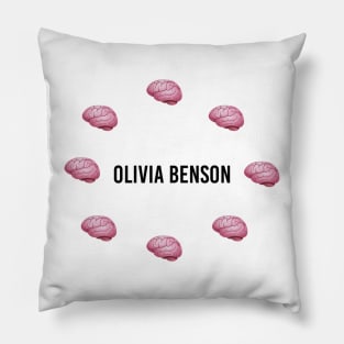 Olivia Benson on The Brain Pillow