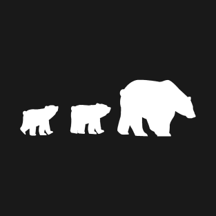 Mother Bear and Cubs T-Shirt