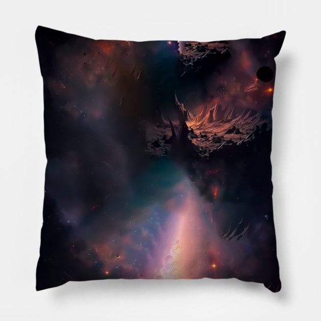 Stardust Pillow by James Garcia