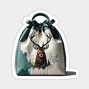 Reindeer bag Magnet