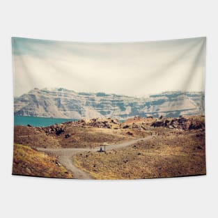 Nea Kameni Landscape Tapestry