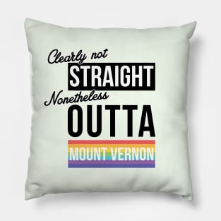 Baltimore - (Clearly Not) Straight (Nonetheless) Outta Mount Vernon Pillow