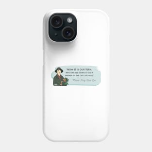 History Quote: Suffragette and Women's Rights Activist - Mabel Ping-Hua Lee Phone Case