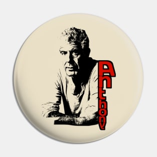 Anthony Bourdain t-shirt Pin