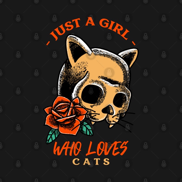 Just a girl who loves cats by Ben Foumen