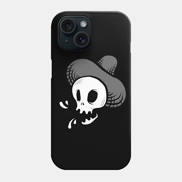 cowboy skull Phone Case by American VIP