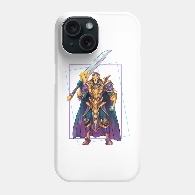 Knight 01 Phone Case by DionArts