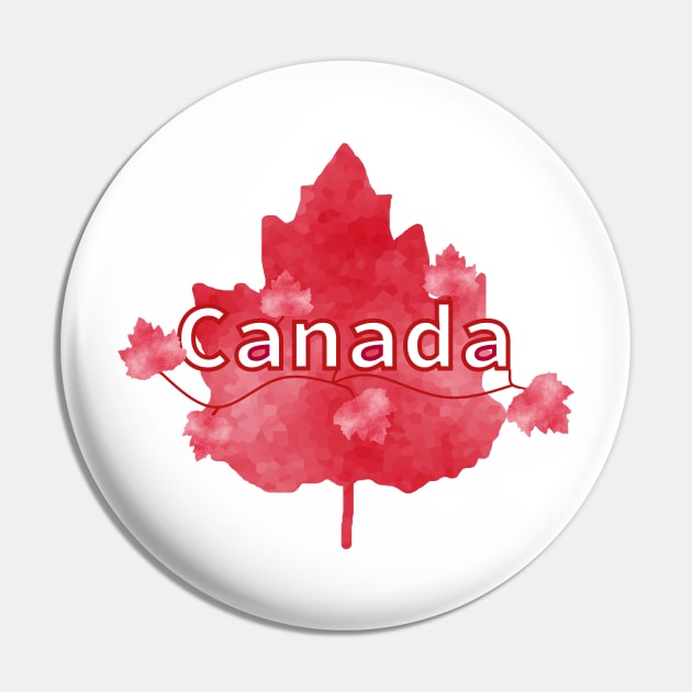 CANADA Proud Pin by SartorisArt1