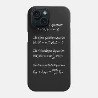 Theoretical Physics Equations Phone Case