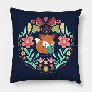 Fox booklover Pillow