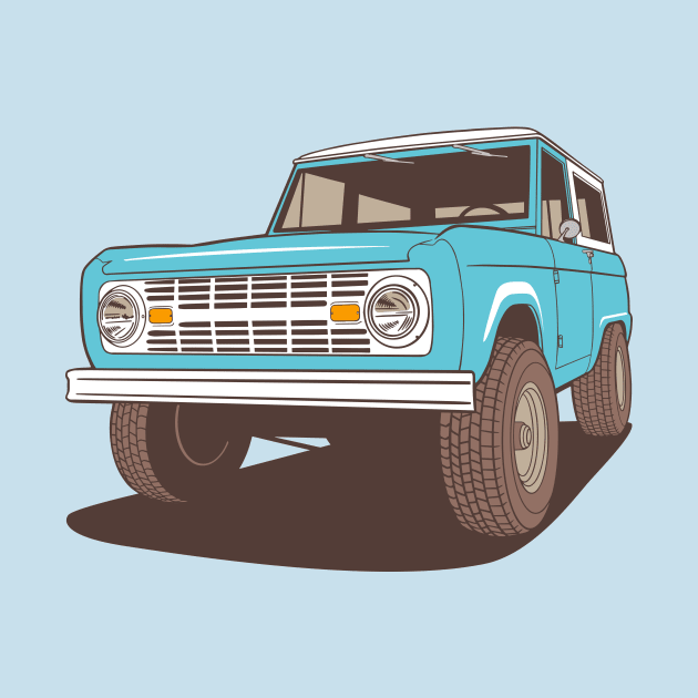 BLUE BRONCO by OldSkoolDesign