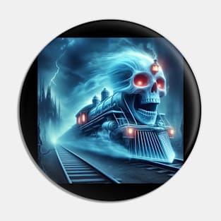 Ghost Train Pin