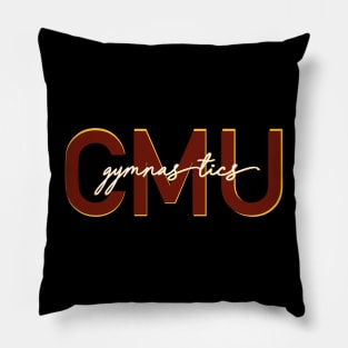 CENTRAL MICHIGAN GYMNASTICS Pillow