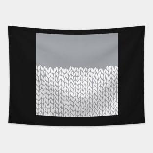 Half Knit Grey Tapestry