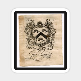 epes sargent bookplate 1764 - Paul Revere Magnet