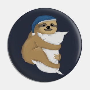 Sloth mood Pin