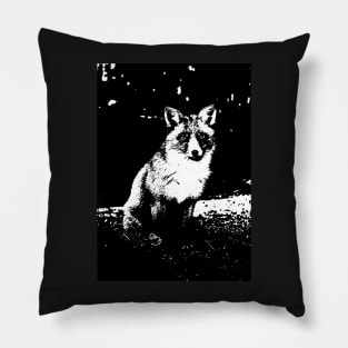 Fox Print Pillow